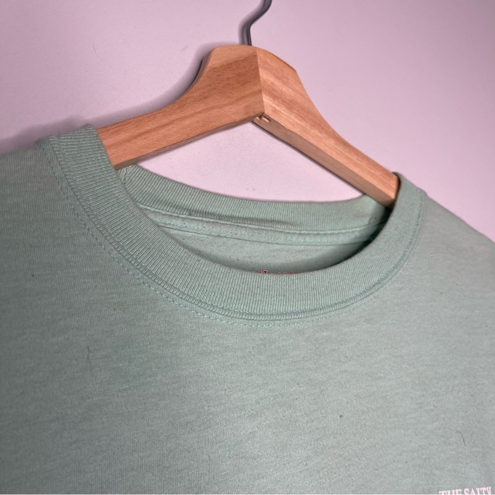 The Salty Dog Cafe Hilton Head Island Mint Green Long Sleeve Tee (Large) - Picture 3 of 6